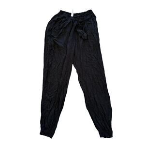 Cool Change Women’s Black Comfortable Pants Size Small Tassel Athleisure Soft